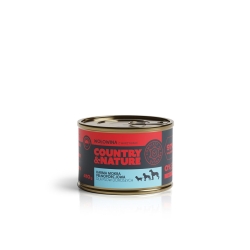 COUNTRY&NATURE - Bezzbożowa mokra karma wołowina z warzywami 410g